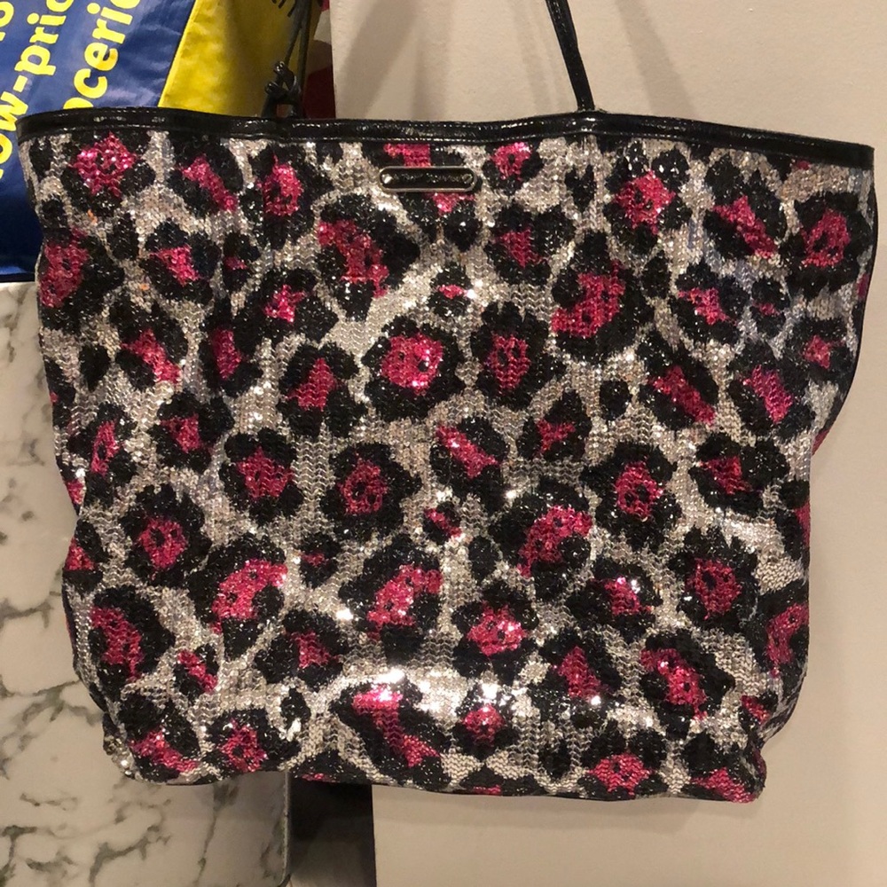 Original Betsy (before they were bought out) leopard tote
